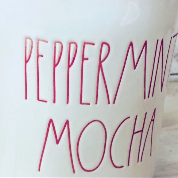 Rae Dunn PEPPERMINT MOCHA 16 Ounce Christmas Mug - Picture 5 of 8